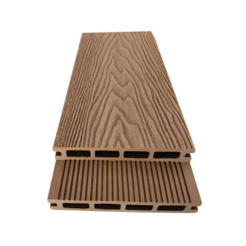 Terrazza in WPC con venature del legno goffrata per esterni SRL-3D 145 * 21mm