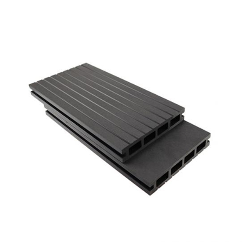 SRL-DEK Pavimento cavo in WPC riciclato impermeabile da 140 x 25 mm per uso esterno
