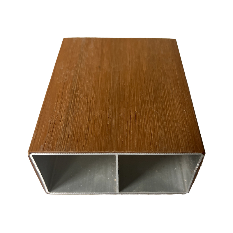 SRL-AL Decking in WPC resistente all'acqua e ignifugo da 50 x 30 mm con coestrusione in alluminio durevole