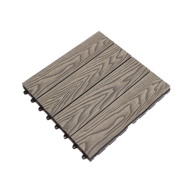 SRL-DK300*300 Piastrelle per decking composite 3D di facile installazione per terrazze